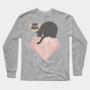 14 Ferret Diamond Long Sleeve T-Shirt